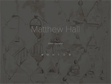 Tablet Screenshot of matthewhall.info